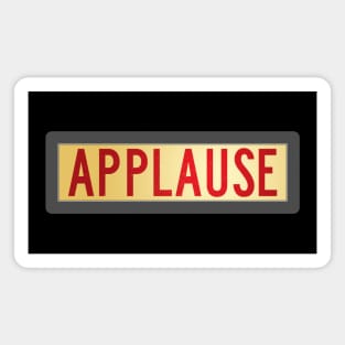 Retro Applause Sign Magnet